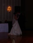 the couple dancing