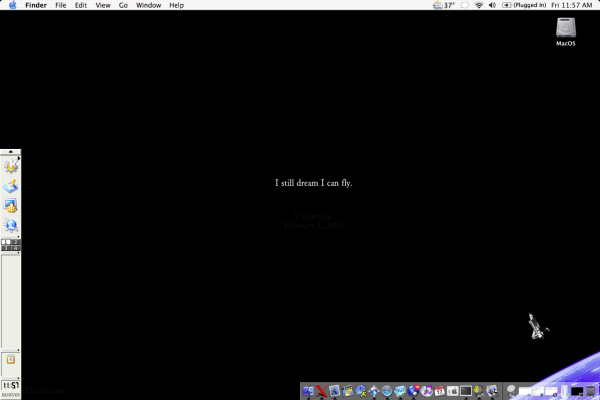 my desktop 2003 02 07
