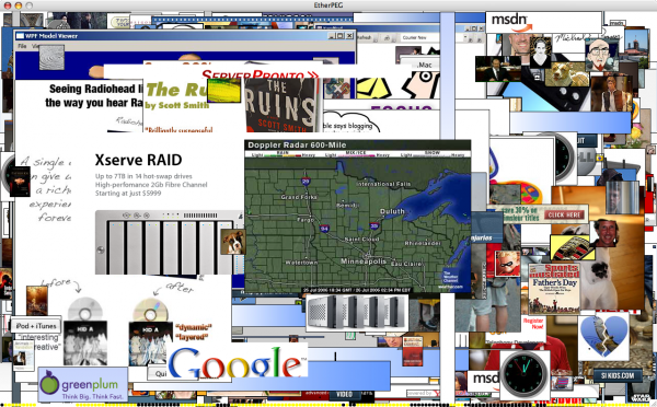 apple.com, doppler radar, not too exciting