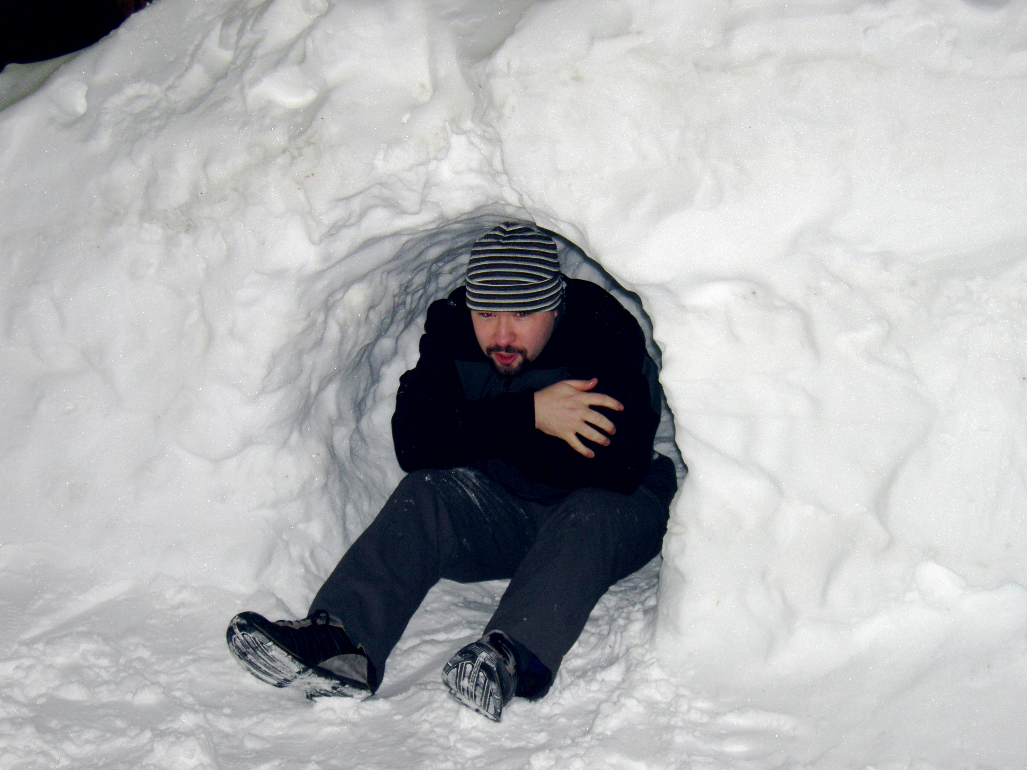 Seth holed up for the winter