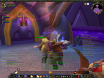 I rode my elephant into the Exodar.