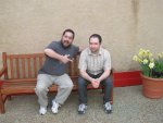 Ben and his white friend, Seth