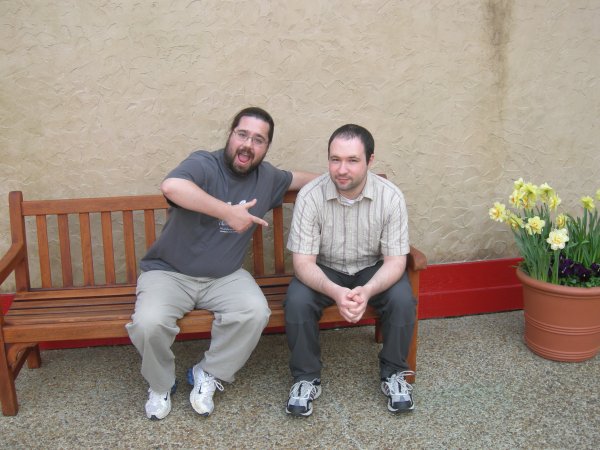 Ben and his white friend, Seth