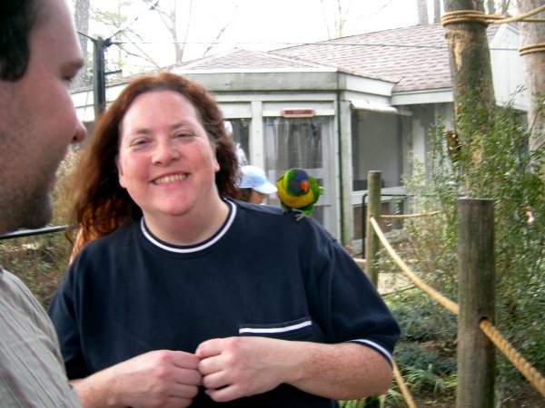 Cynthia has a buddy...