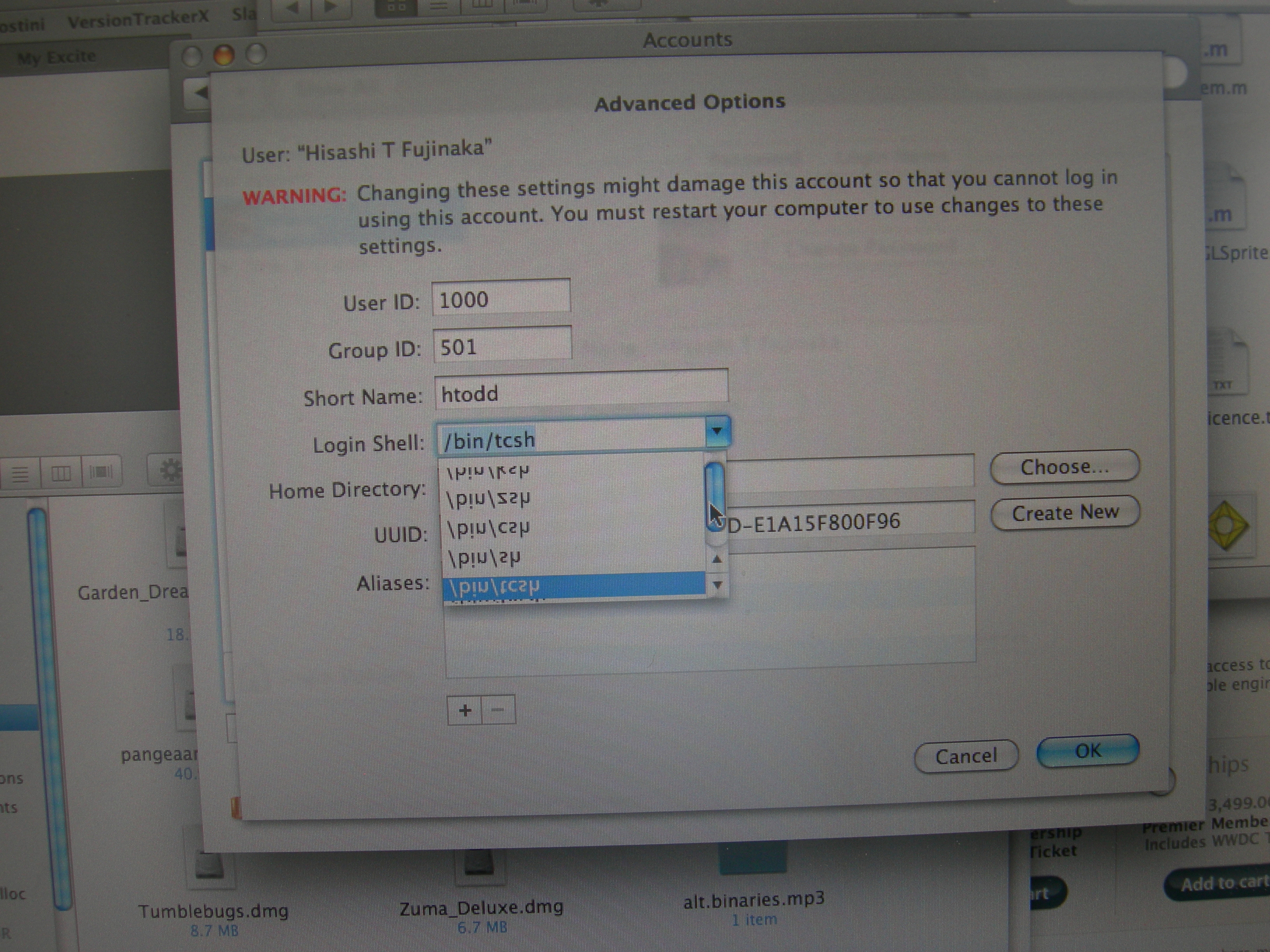 Best Mac OS X Bug Evar!