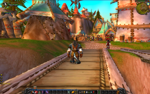 WoW on the new laptop -- 1920x1200 with everything turned up!