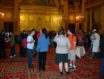 City Chambers: geeks milling around